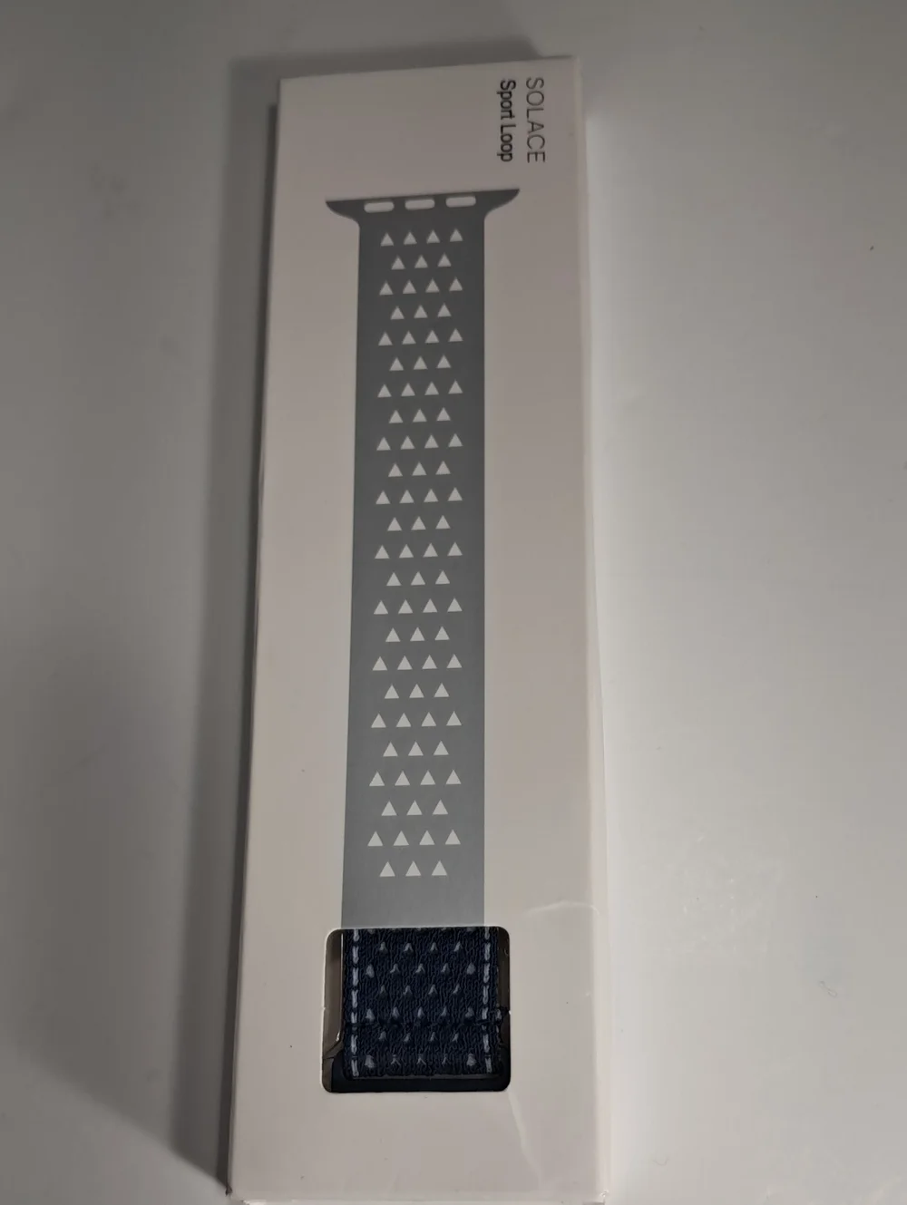 Solace Sport Loop for Apple Watch Band - Blue/white